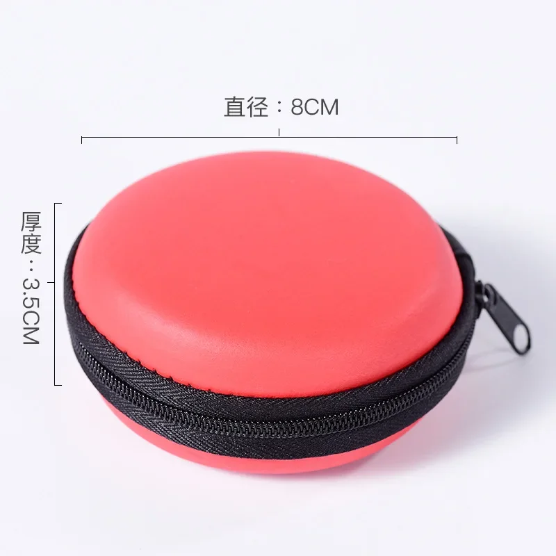 1pc Mini Earphone Protective Bag Box Hard EVA Case Digital Charger Headphone Storage Bag Usb Data Cable Organizer Carrying Pouch