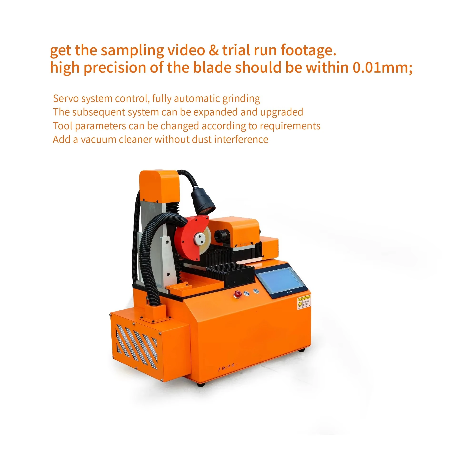 High Quality Portable Grinding Machine CNC Universal Tool Grinder for Lathe Cutter Drill Bit End Mill Sharpener