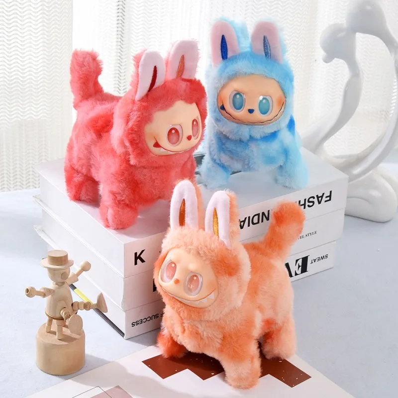 2025년 신제품 전기 걷는 짖는 플러시 강아지 장난감, 어린이를 위한 사실적인 강아지 인형 - 인터랙티브 재미있는 선물