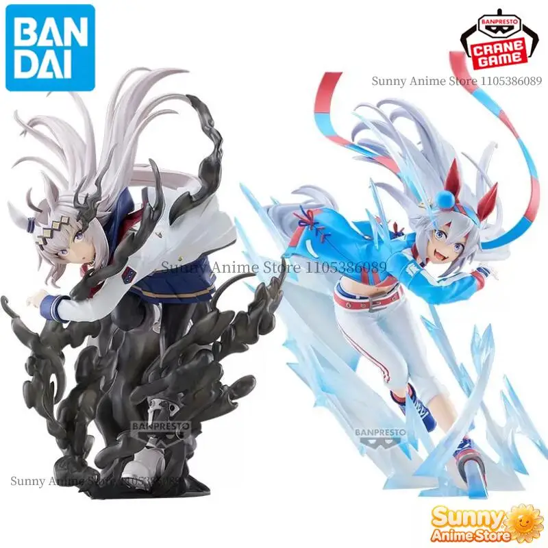 Bandai Original Banpresto Evolve Oguri Cap Tamamo Cross Ensemble de Figurines Umamusume Pretty Derby Figurines d'Action Poupées Anime Statues Jouets