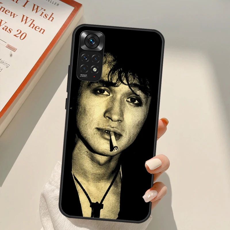 Viktor Tsoi Case For Xiaomi Redmi Note 11 Pro 8 9 11S 10S 9S Note 10 Pro Cover For Redmi 10 10C 9A 9C
