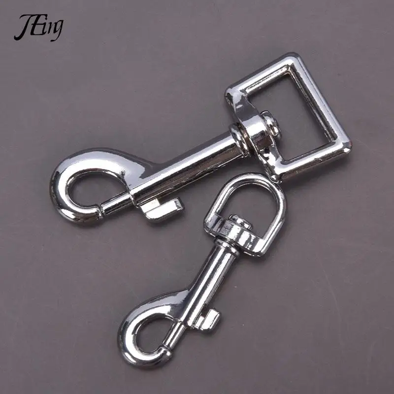 1 Pcs/lot Small Dog Collar Leash Metal Buckle Hardware Sets Durable Cat Lead Straps Swivel Trigger Snap Hook Diy Pet Accessories