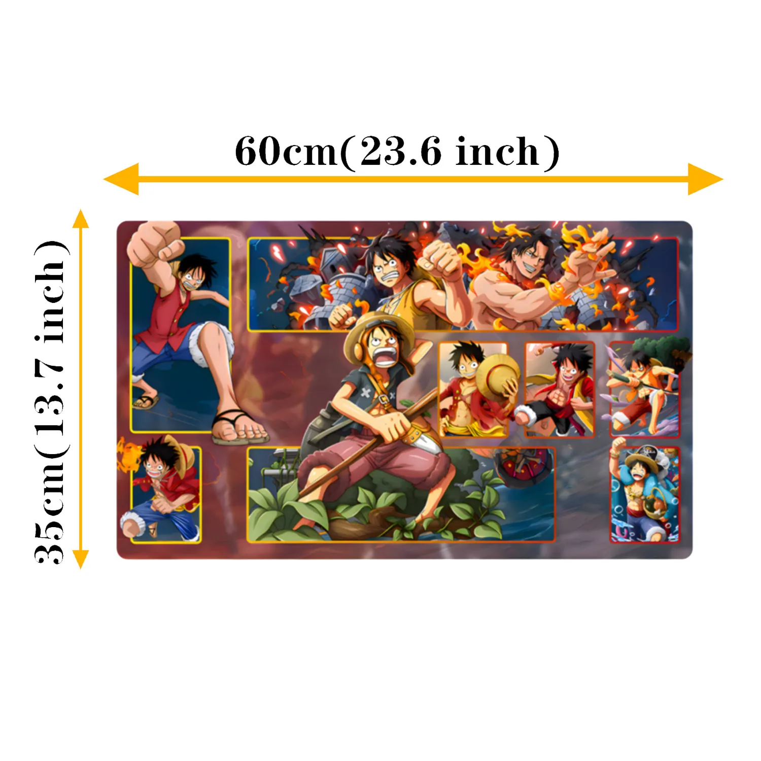 Opcg Battle Game Kaartmat Nika Luffy Tcg Eendelig Speelmat