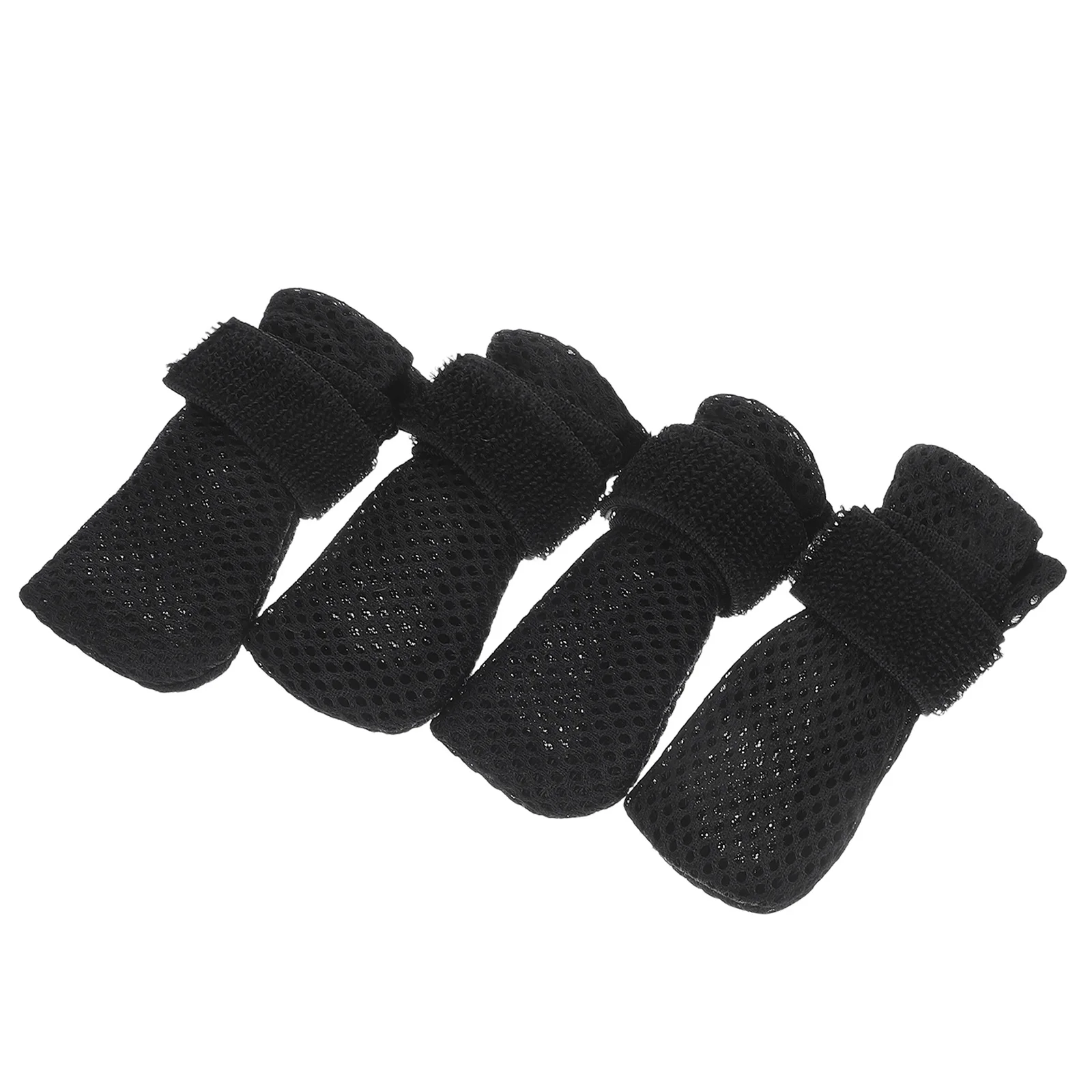 

4pcs Cat Booties Soft Non-Slip For Bathing Grooming Nail Trimming Dog Cat Shoes Socks Paw Cover Summer Outdoor Indoor Use