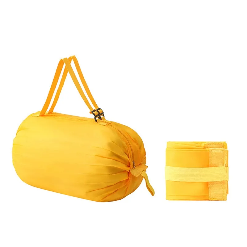 1 Stück faltbare Einkaufstaschen, faltbare Aufbewahrungstasche mit Griff, tragbare Reise-Tarnhandtaschen, große Kapazität, Nylontasche – Detail 39
