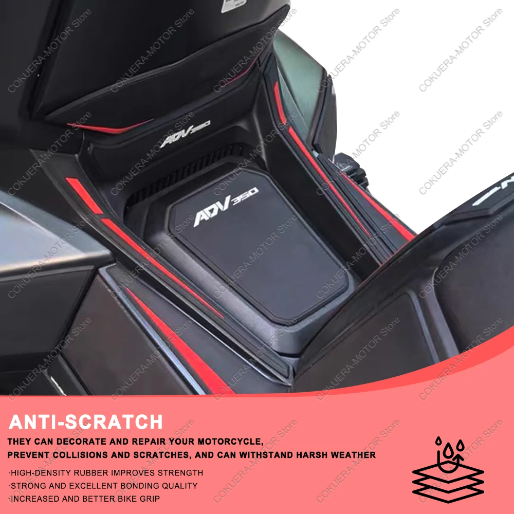 Untuk ADV350 ADV 350 2025 Tangki Bahan Bakar Karet dengan Film Pelindung Anti Selip untuk Aksesori Modifikasi Sepeda Motor