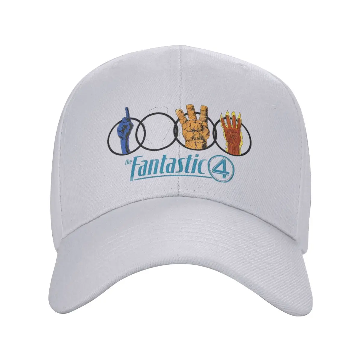 

The Fantastic Four First Logo Reed Richards Baseball Cap Men Trucker Hat Hat Adjustable Snapback Caps Trucker Cap Summer Hats