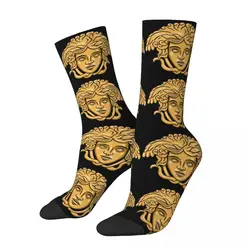 Vintage Medusa Kopf Verrückte Männer compression Socken Unisex Griechischen Mythologie Harajuku Nahtlose Gedruckt Lustige Neuheit Glücklich Crew Socke