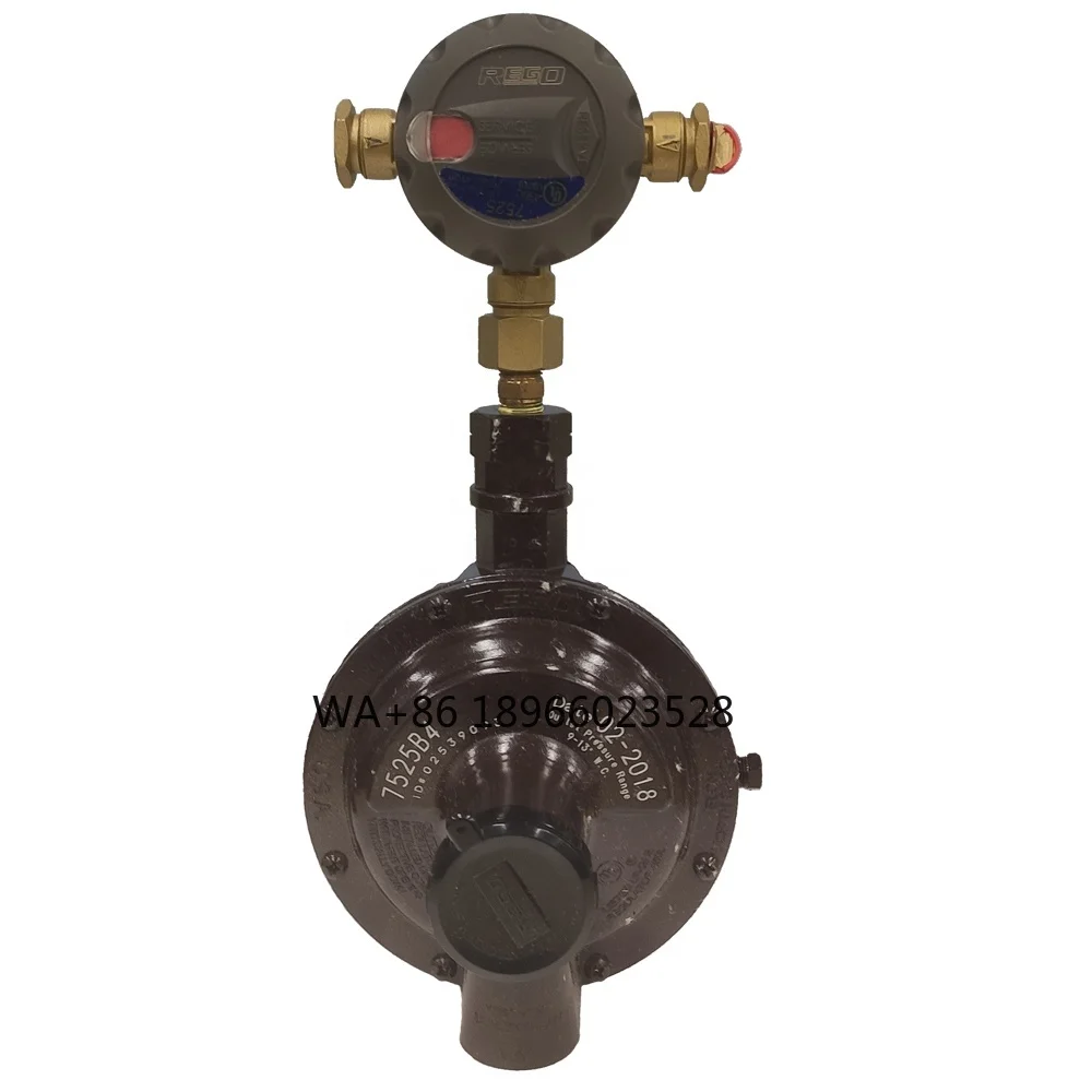 7525B4 Twin Stage Automatic Changeover Regulators Gas Regulator LPG Cylinder Reversing Valve