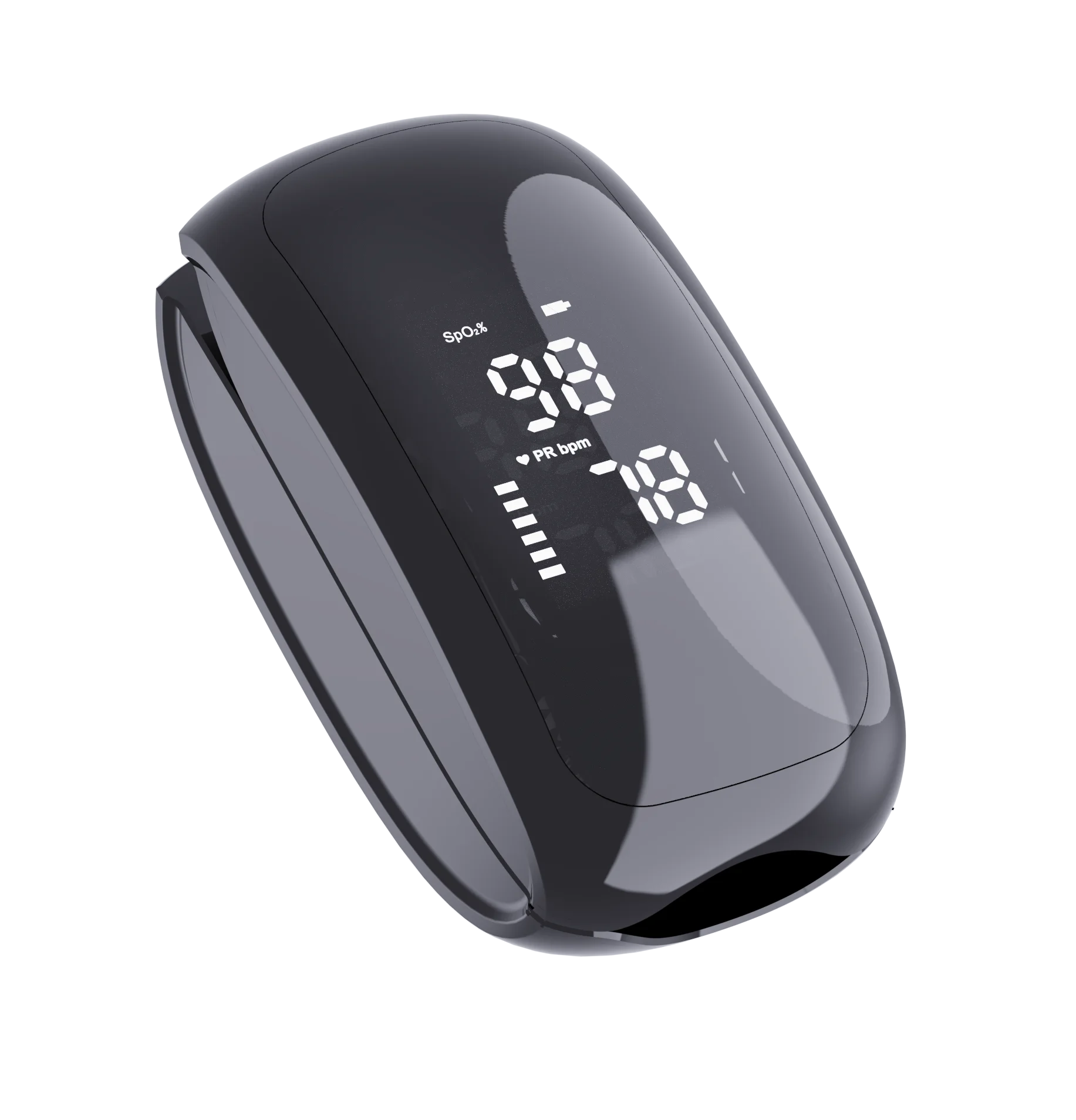 Medcial Forehead Thermometer Fingertip Pulse Oximeter Monitor Blood Oxygen Saturation Meter Pulse Oximeter USB Rechargeale