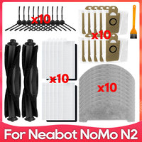 Compatible For ( Neabot NoMo N2, Imou L11 Pro, Honiture Q6 Pro ) Roller Brush Filter Mop Dust Bag Robot Vacuums Accessory Part