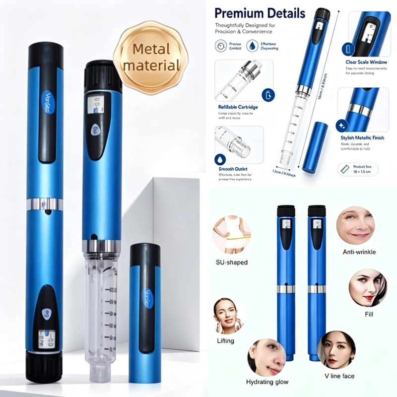 Best Price V2 Pen Injector Reusable 3ml Cartridge Sub Bottle /*Compatible Precise Dose Control Lilly **Pen Beauty Injection Tool