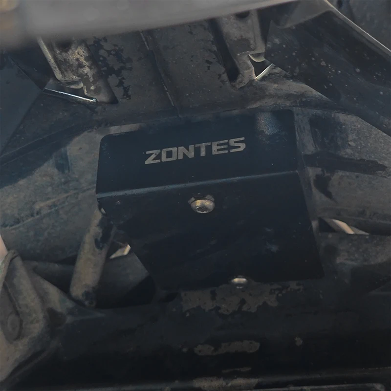 For ZONTES 368G G368 Motorcycle Aluminum Rectifier Guard Cover with Extended Mud Flap Regulator Mud Shield Protective Cover