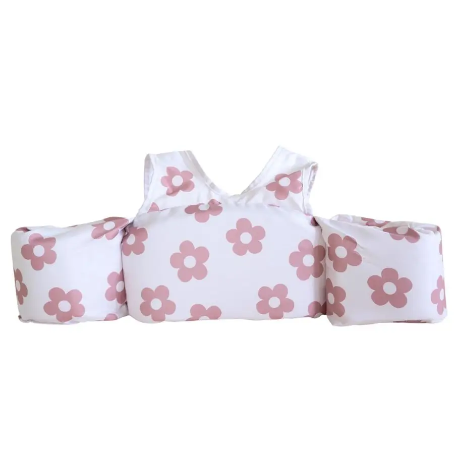 Chaleco de natación para niños pequeños, chaqueta flotante para niños, alas de agua para niños y niñas, amplificador duradero, ajuste ajustable, amplificador seguro, cómodo K