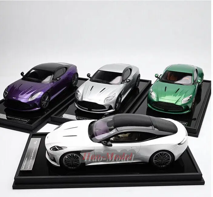 MOTORHELIX MH 1:18 For Aston Martin DB12 coupe Resin Diecast Model Car Simulation Boys Birthday Gifts Hobby Display Collection