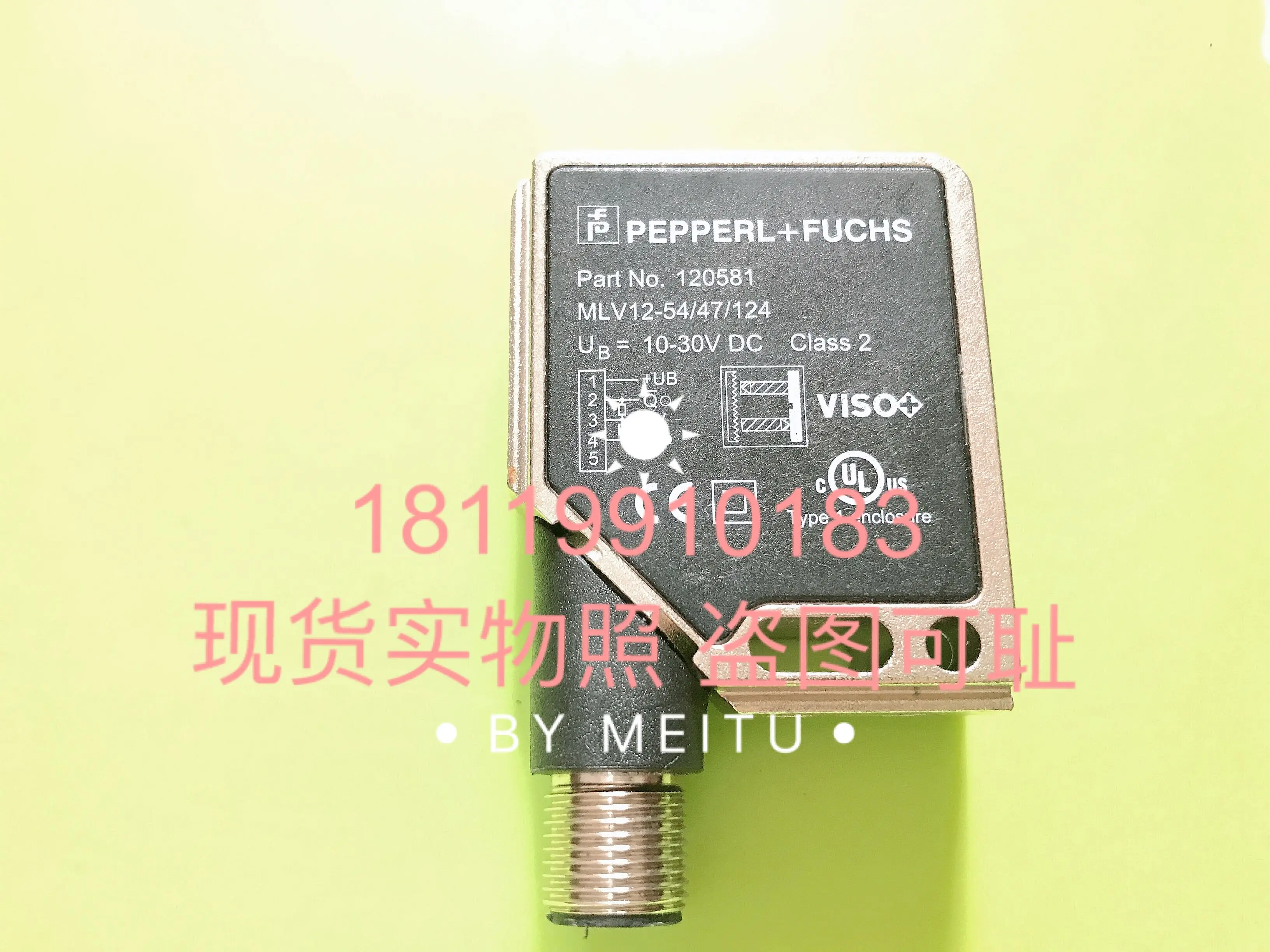 Beijiafu P+F Photoelectric Switch MLV12-54/47/124 120581 Spot Physical Photo