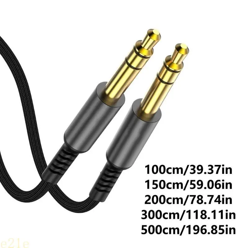 

E21E 1/1.5/2/3/5m Straight Instrument Cable Interconnect Line Stereo Audios Cord