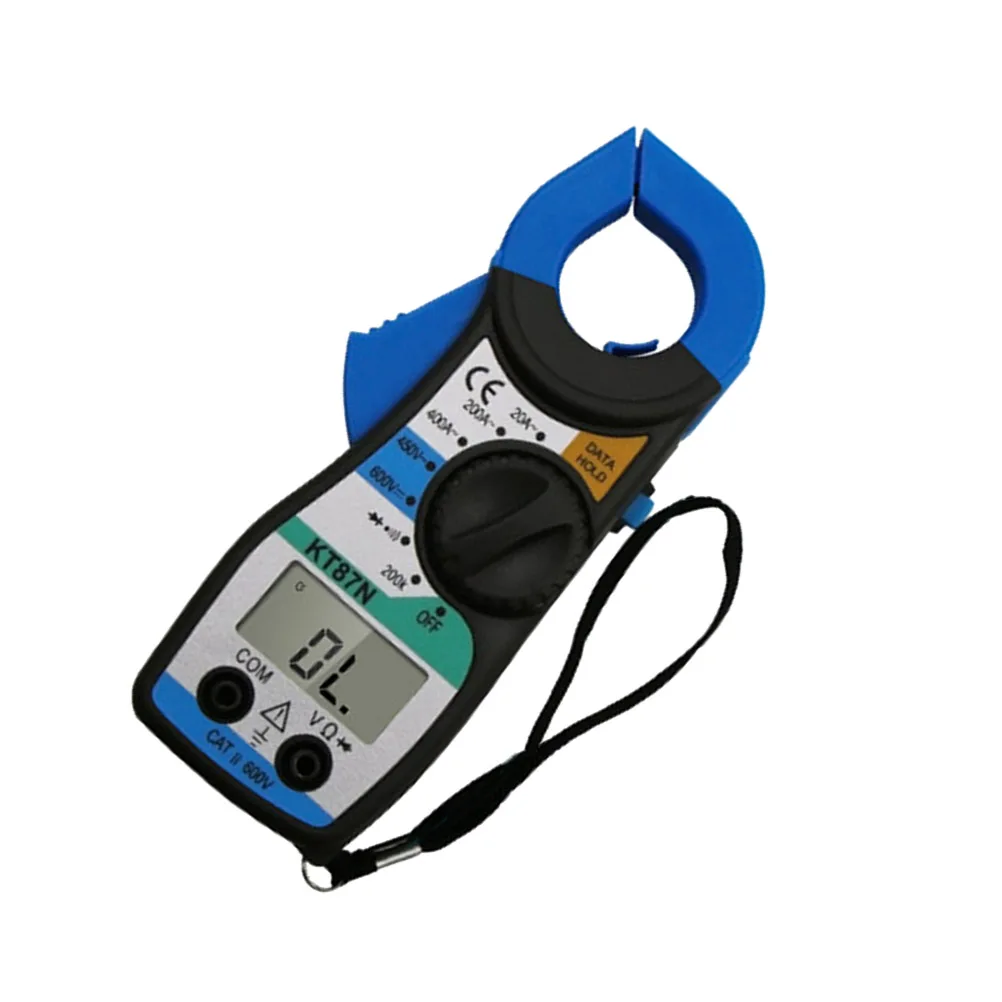 

Clamp Multimeter Ohm Tester Pincerlike Ammeter Tester Clamp Voltmeter