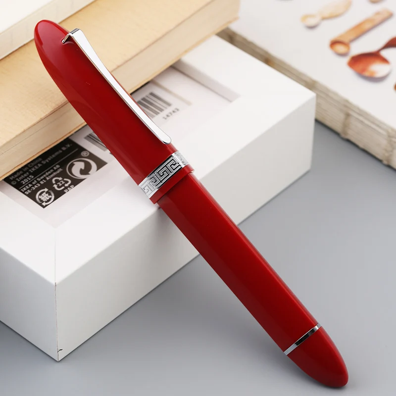 Pióro wieczne MAJOHN V60 Creative Triangular Piston z żywicy, wkład Schmidt, gładkie pisanie, prezent, artykuły szkolne, artykuły papiernicze — zdjęcie produktu 5