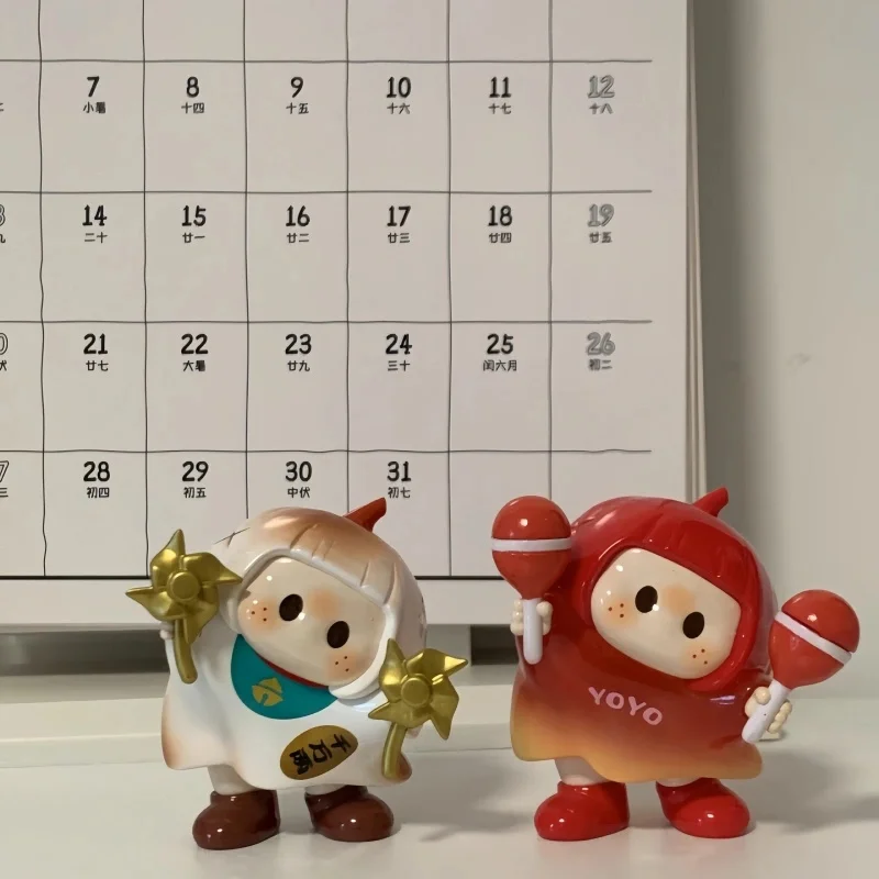 

Подлинная официальная Iconbox Yoyo, серия с наклонной головой, Коллекционная фигурка, слепая коробка, модный декор, подарок для детей и взрослых, настольное украшение