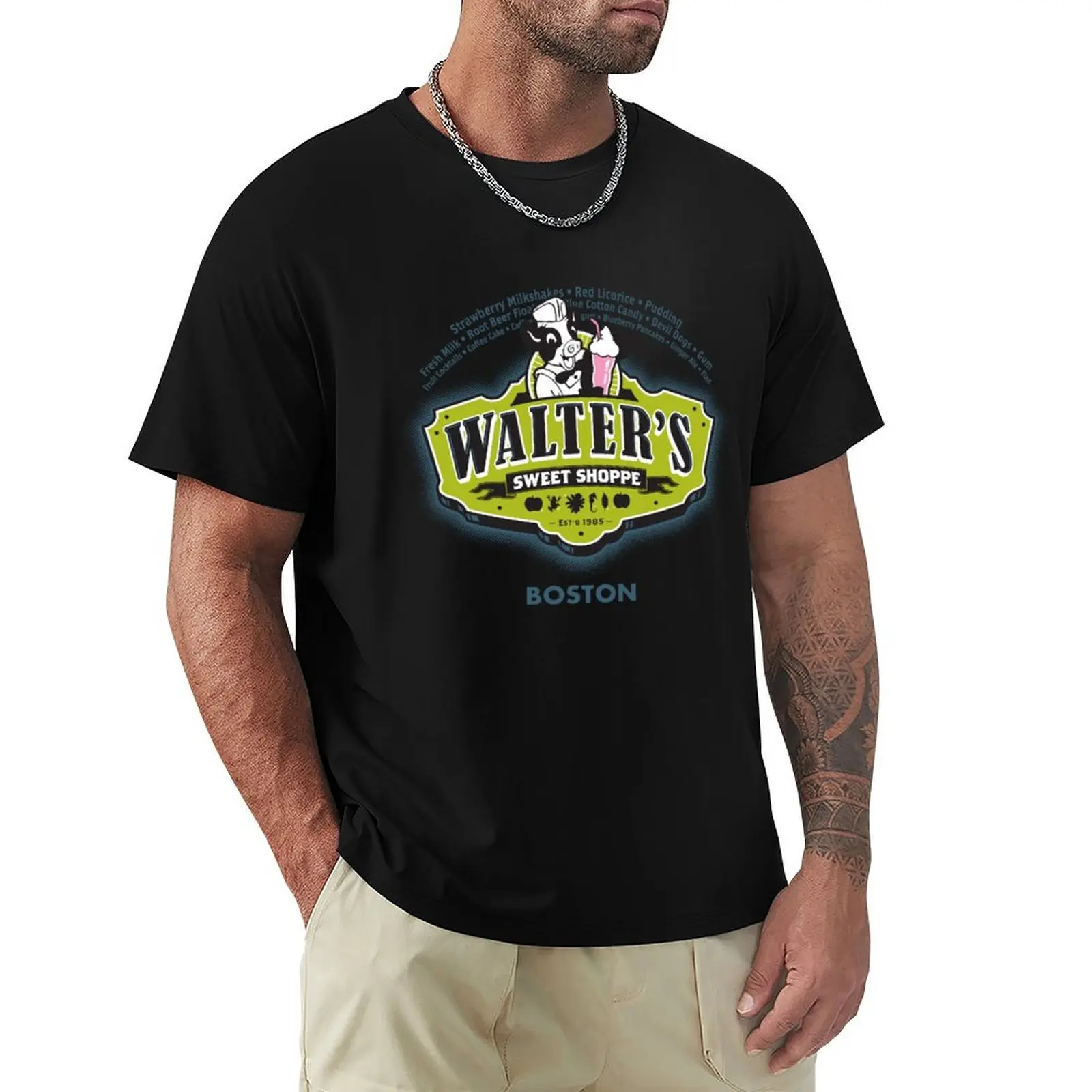 Walter's Sweet Shoppe - FRINGE T-Shirt Summer Holiday Casual Tee