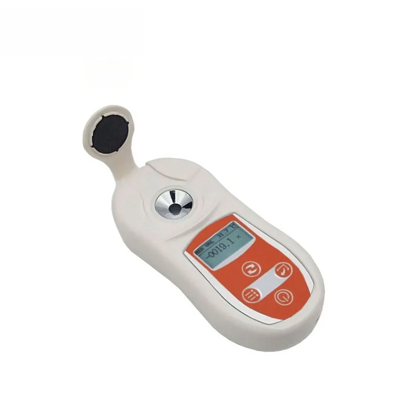 Optical Digital Brix Refractometer Fruit Sugar Meter Sweetness Tester LCD Display Food Grade Measuring Tool for Juice Honey Wine