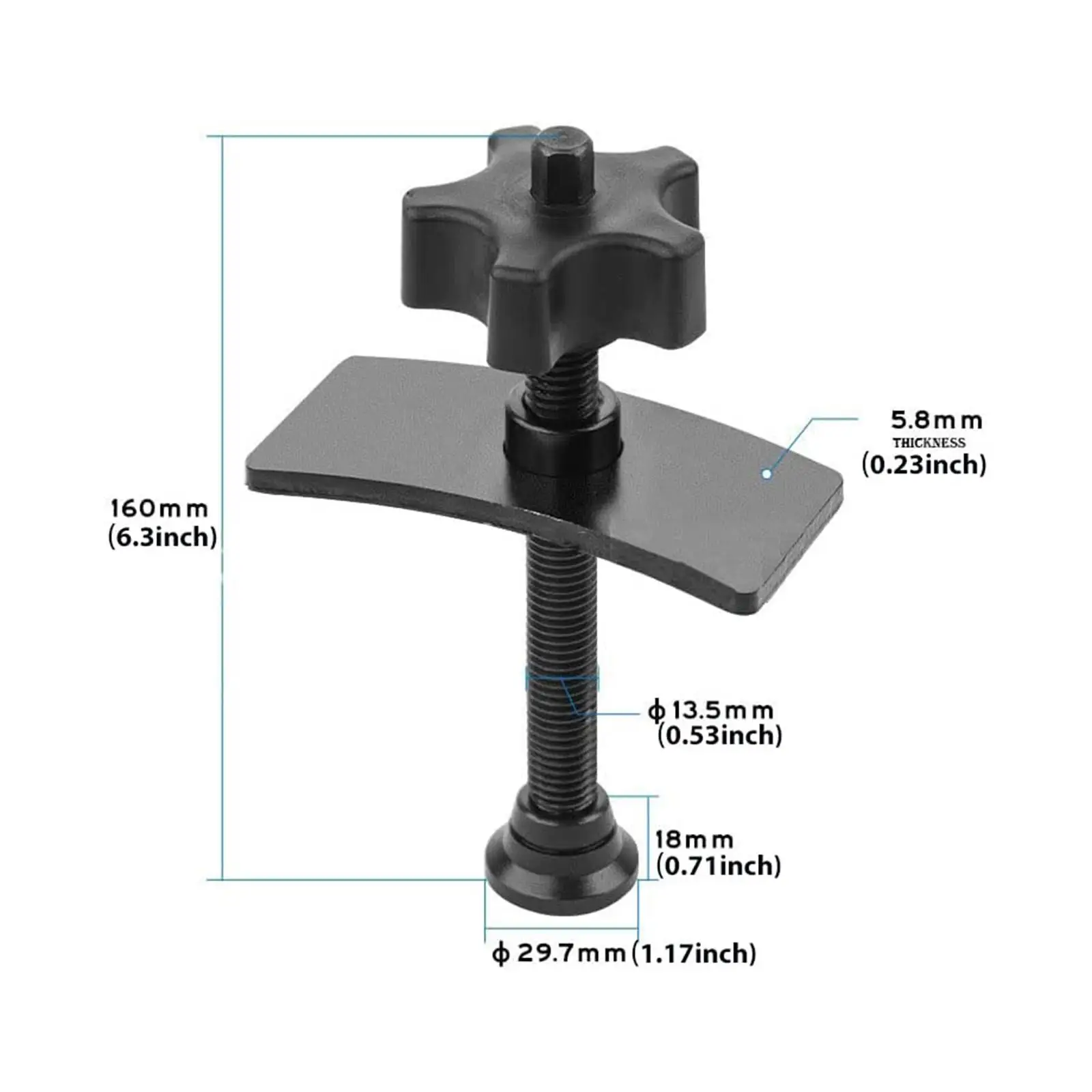 

Disc Brake Pad Spreader Professional Installation Wear Resistant for Cars and Light Trucks Piston Brake Caliper Compression Tool