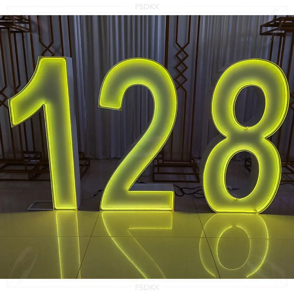 Wholesale Led Letter Lights Numbers Marquee Letters Wedding Sign Large Marquee Numbers
