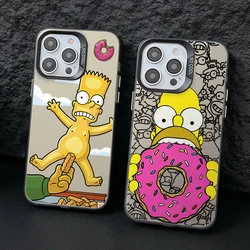 Funny Cartoon Simpsons Phone Case for Samsung Galaxy A55 A54 A53 A52 A51 A50 A35 A34 A33 A30 A25 A23 A22 A16 A15 A13 4G 5G Cover