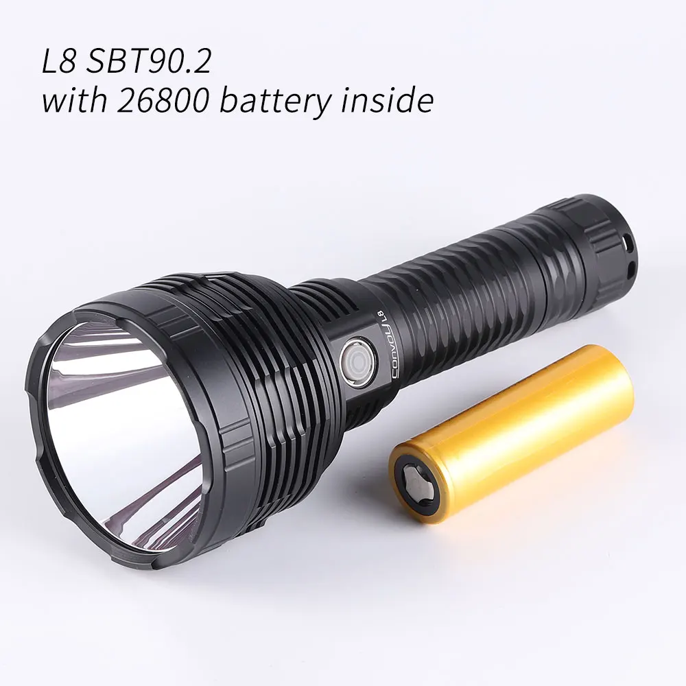 コンボイ-強力な戦術懐中電灯l8,タイプC充電ポート,狩猟用26800