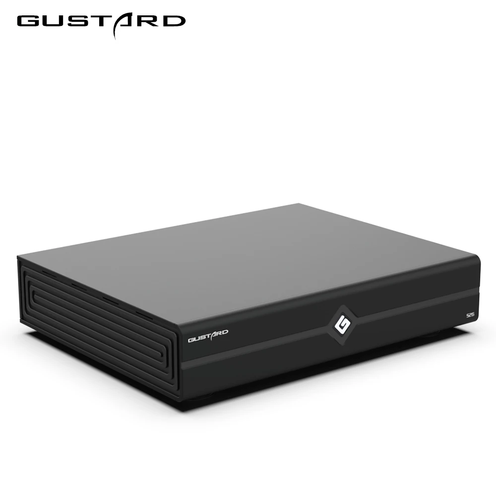 

Gustard S26 Music Server Digital Turntable Digital Broadcast Webcast X86 CelPlayer AC115V/230V