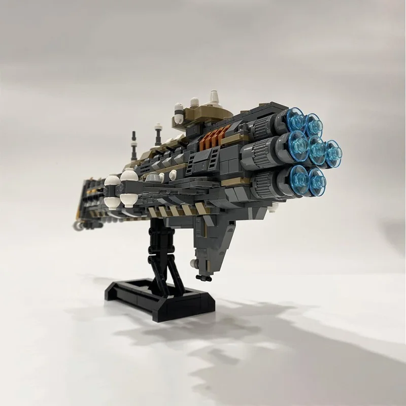 1227 pz MOC Classe Lunare Cruiser Warhammer Spazio Modello Edificio Regali Di Natale blocchi Architettura Giocattolo FAI DA TE idea creativa Mattone