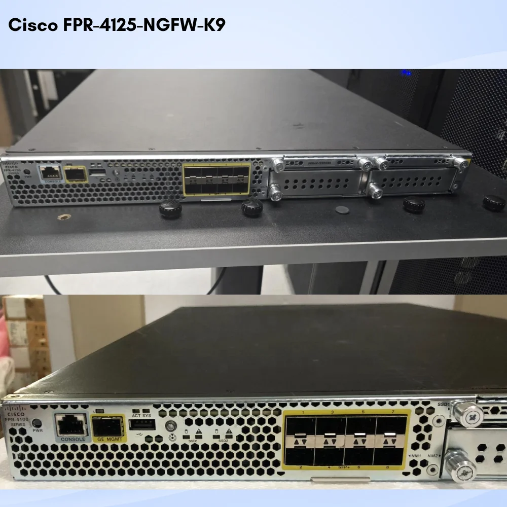 New Original Firepower Cisco Security Firewall 4100 Series Security Appliance FPR4112/4115/4125/4145-NGFW-K9 with SFP Module