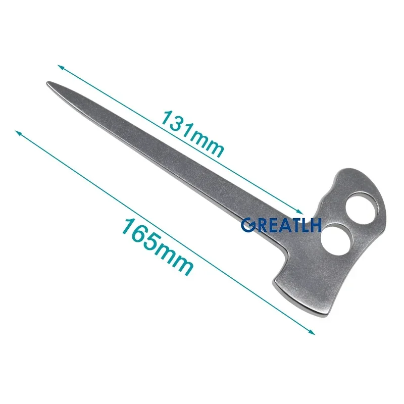 Imagem -05 - Instrumento Cirurgia Ortopédica Muscle Dissector Pet 165 mm Aço Inoxidável