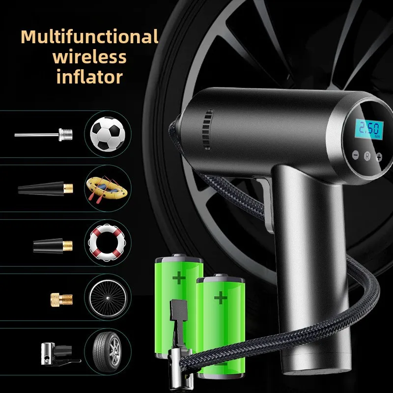 

Wireless Charging Car Handheld Intelligent Digital Display Home Car Electric Portable Tire Air Pump Car Air Pump
