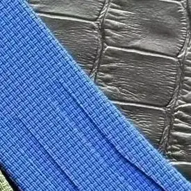 Woven pattern fluororubber watch strap for AP 26400 26401 26405 26582 compatible with 44 gauge diameter 30MM width