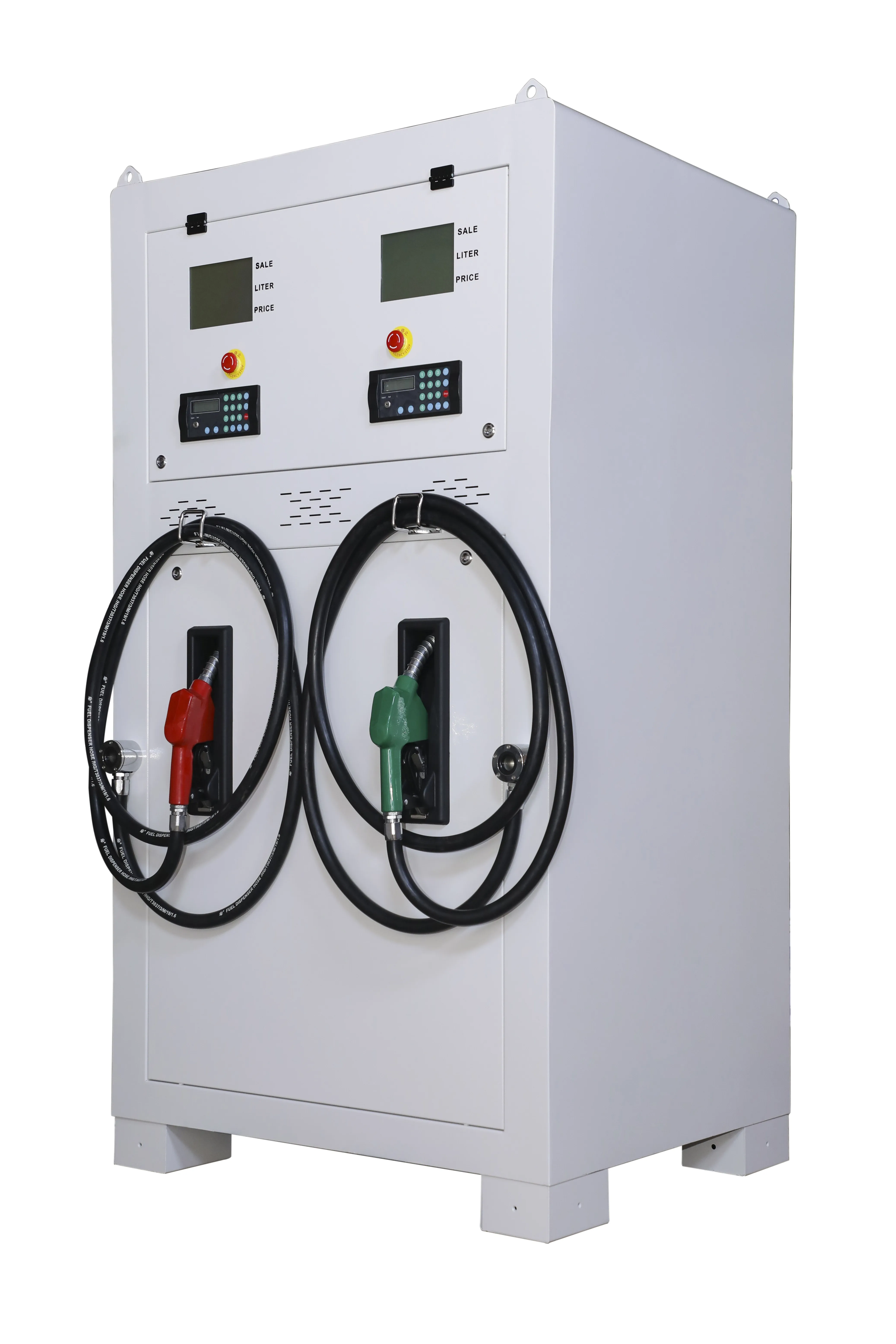 

1000L 2hoses Portable Fuel Mobile Dispenser Mini Gas Station Micro Petrol Filing Station With Tank