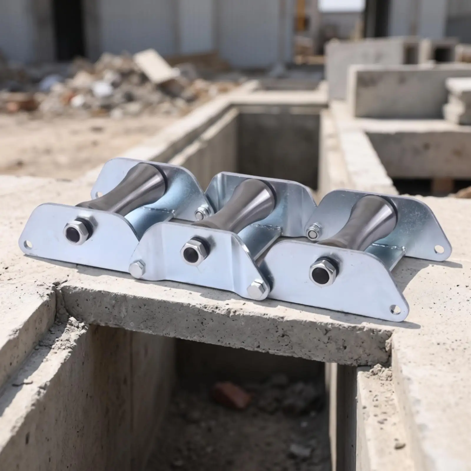 Heavy Load Bearing Pulley for Steel Wire Rope Lifting Construction Cable Management with Hook Block