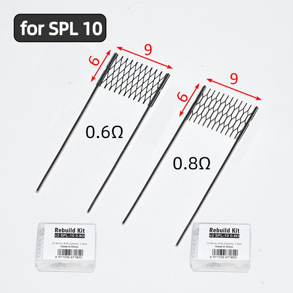 1/2/5 set Mesh Tool Box Resistance 0.6/0.8ohm for Spl Repair Accessary Replacement