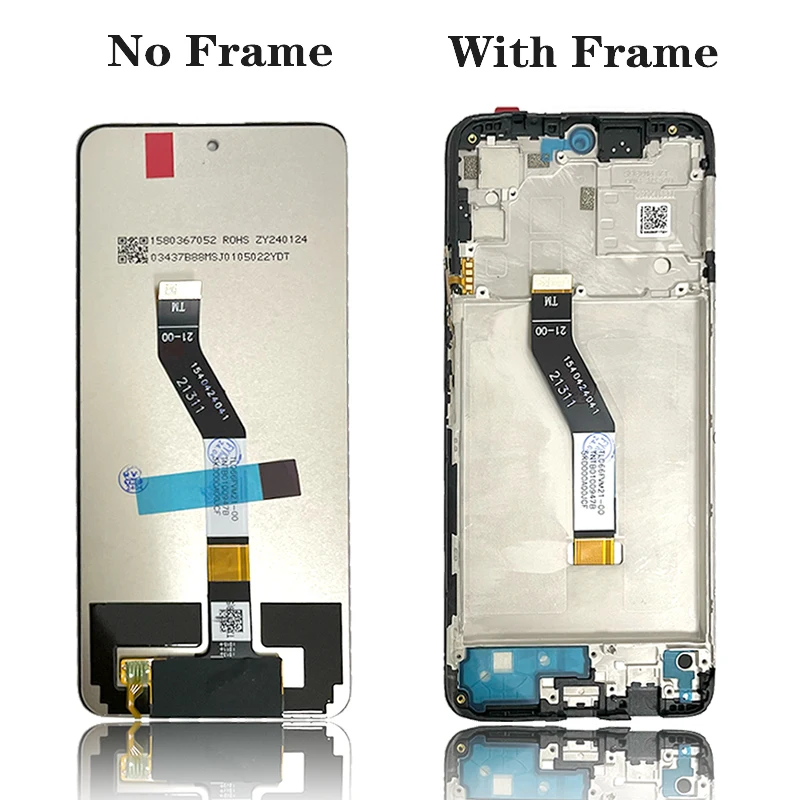 6.6\'\'Screen For Xiaomi Poco M4 Pro 5G LCD Display Touch Screen Digitizer + frame Assembly For POCO M4Pro 5G 21091116AG LCD