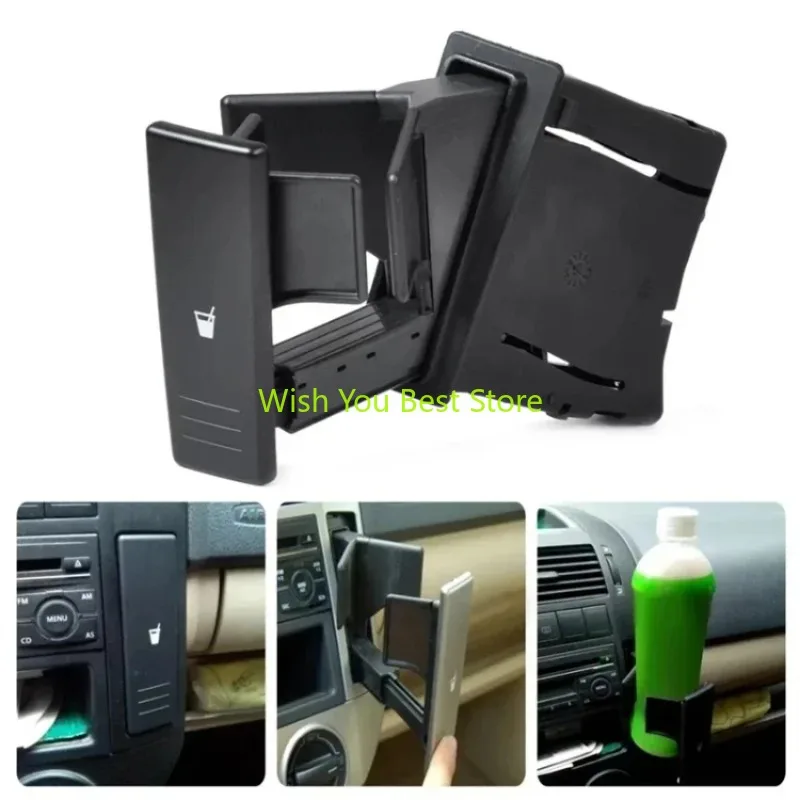 Car Center Console Cup Holder Card Slot For-Polo 9N 2002 2003 2004 2005 2006 2007 2008 2009 2010 6Q0 858 602 Hot Sale