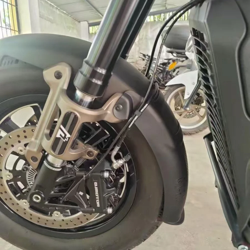 Applicable to QJMOTOR SRV 600 front fender extension mudguard QJ600-12B retrofit mudguard to prevent mud and water splashing