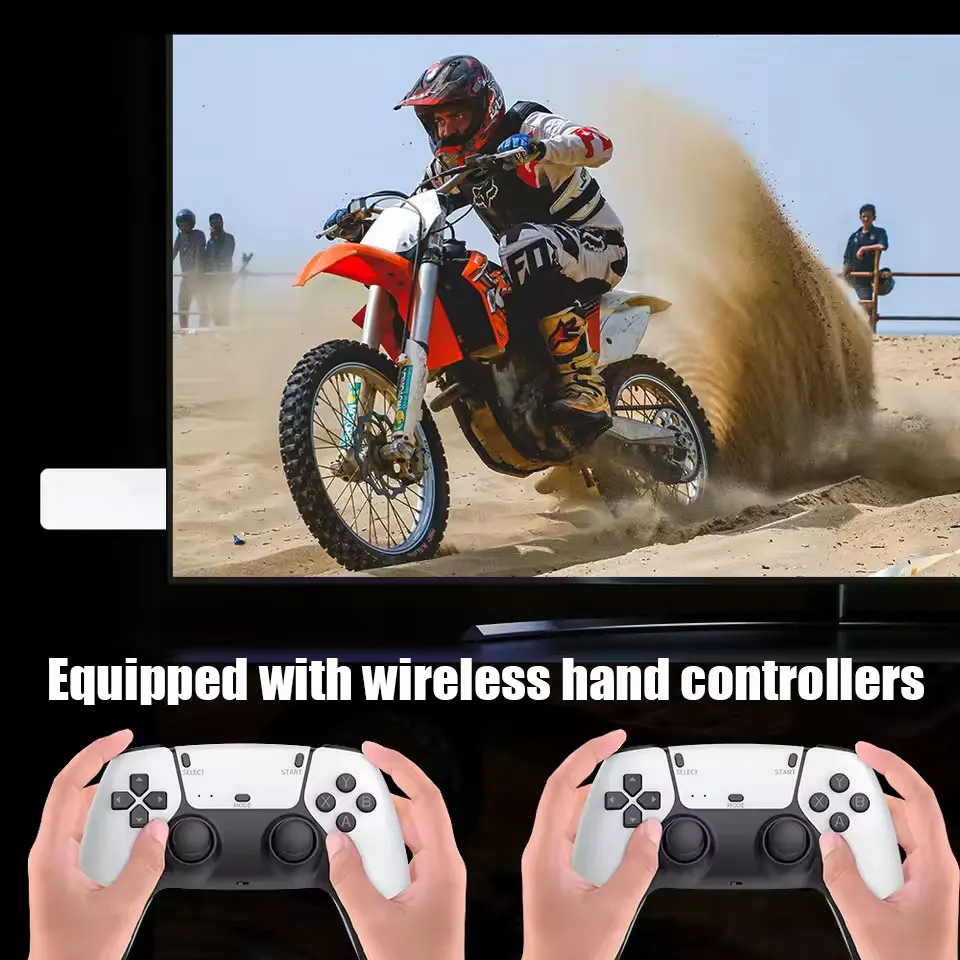 وحدة تحكم ألعاب فيديو X4 ريترو تدعم 70000+ ألعاب 60 محاكيًا لـ PS2/PSP/MAME/DC/XBOX مع وحدات تحكم