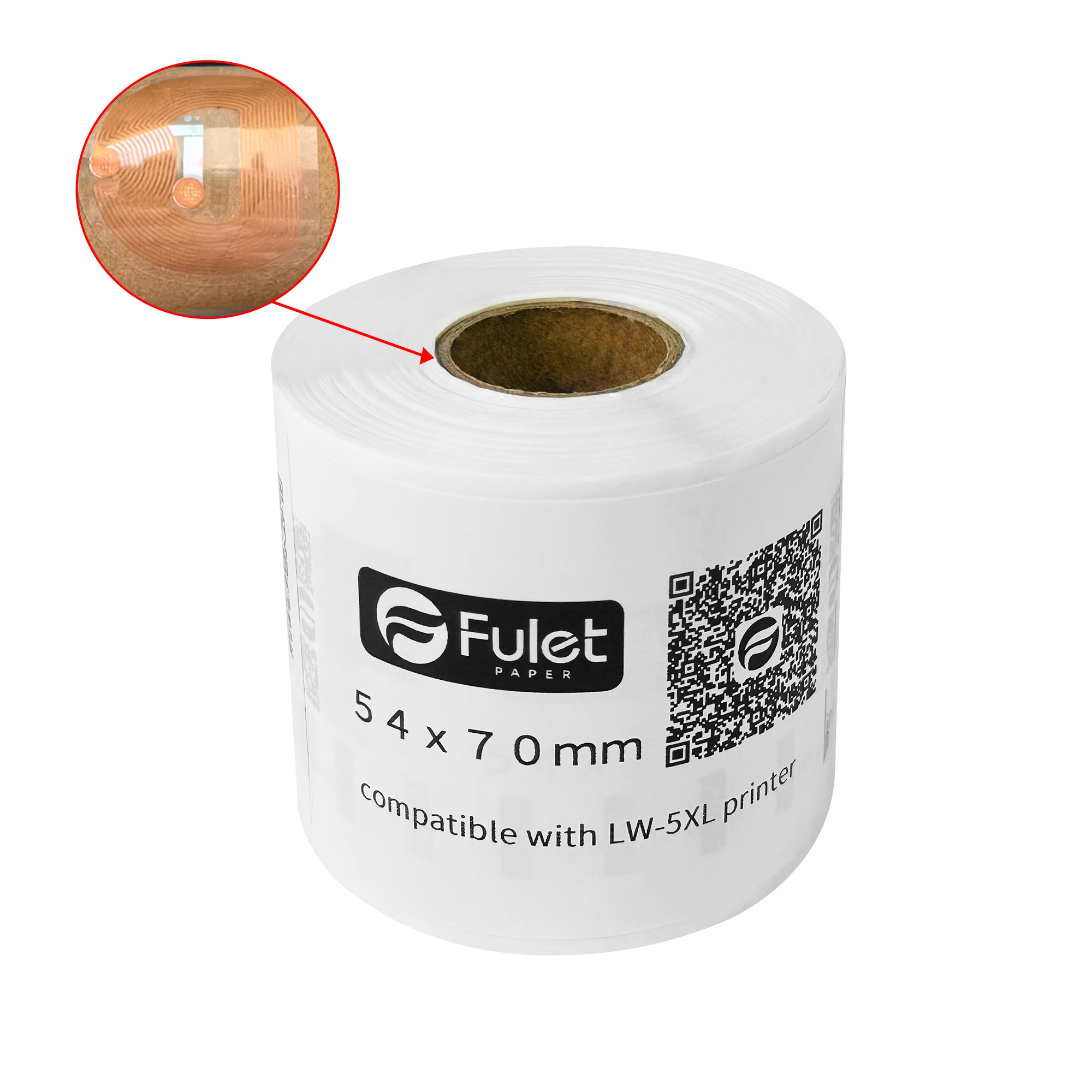 Compatible Dymo 99015 Thermal Adhesive Multifunctional Labels 54x70mm 320 labels per roll cmpatible with dymo printer 5XL / 550
