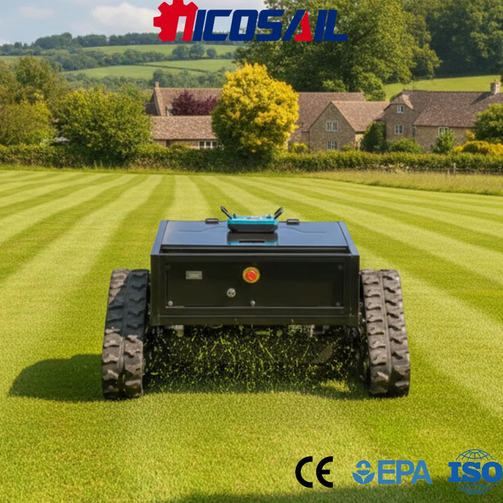 

Газонокосилка с дистанционным управлением, ширина скашивания 800 мм, двигатель Euro 5, сертификат CE, для сада и фермы