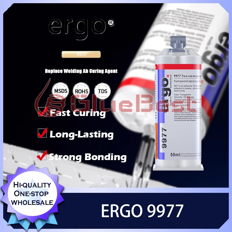 ERGO 9977 عامل معالجة هيكلي شفاف عالي القوة للربط والحماية في المنتج الأصلي الصناعي #1