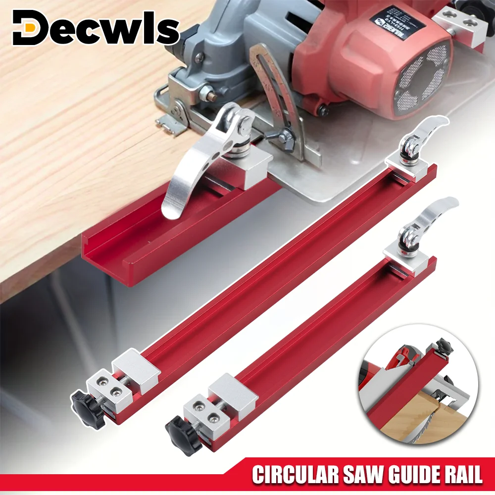 

240mm/360mm Circular Saw Guide, Adjustable Cutting Machine Base Guide, For Woodworking Cutting And Milling Cutting Width Control