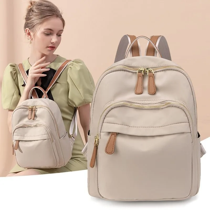 

Minority Fashion Backpack Backpack Ms. New Style Oxford Cloth Portability Schoolbag Simple Large Capacity Travel Bag