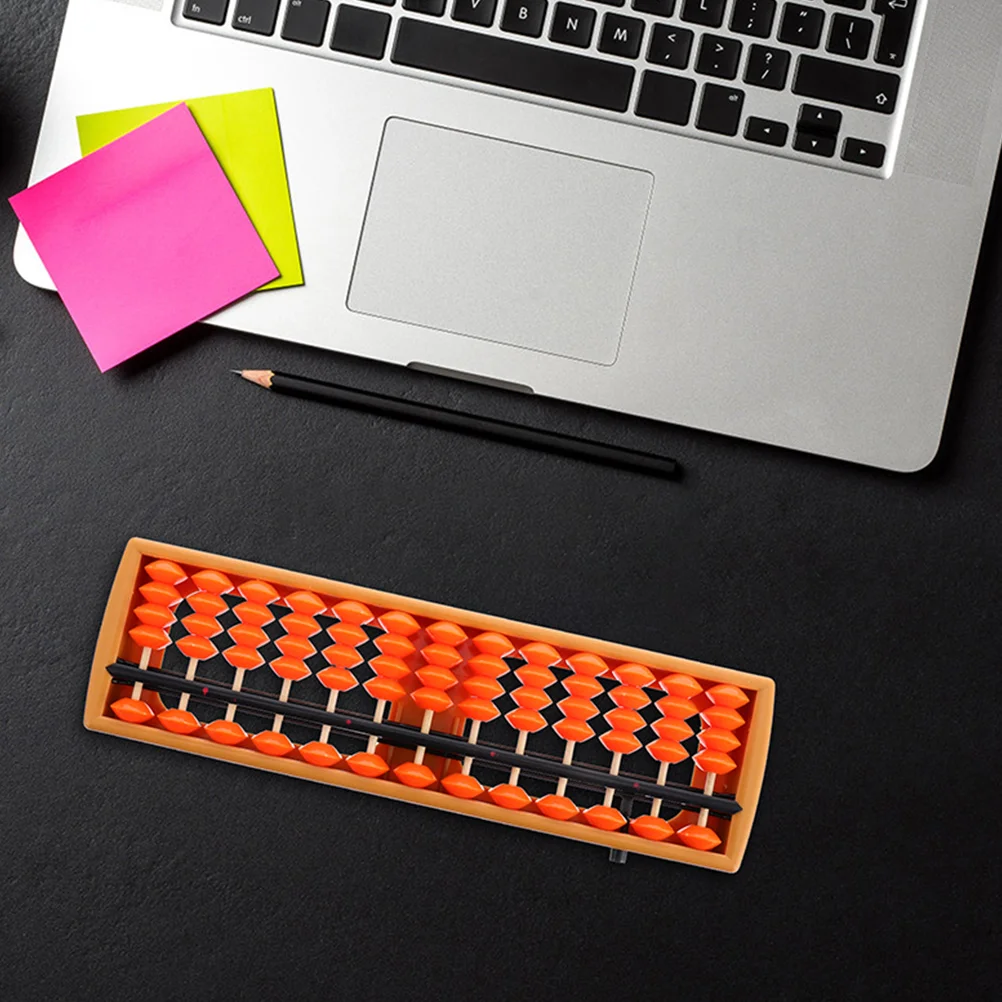 伝統的なそろばんそろばんポータブル教育子供数学ツール Abs 中国語カウントおもちゃ用