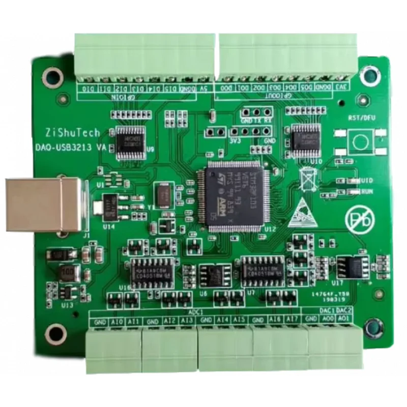 USB 3213aデータ収集カード,8チャンネル,12ビット,adc,dac100k,dio,pwmカウント,10v,15v